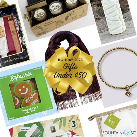 Holiday Gifts Under $50: Choose From 11 of The Best - fountainof30.com