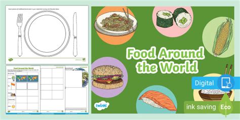 Food Around the World Lesson Pack | World Food Day - Twinkl