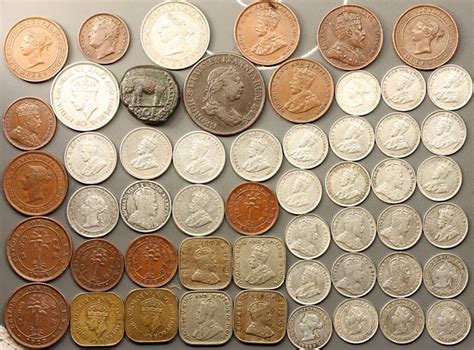 Ceylon, Sri Lanka - Lot various coins 1801/1943 (53 pieces) incl. silver - Catawiki