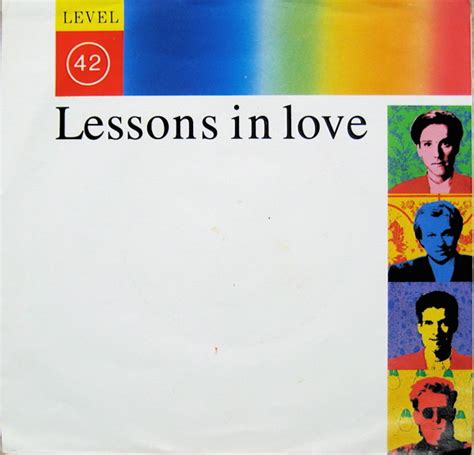 Level 42 – Lessons In Love (1987, Specialty Records Corporation pressing, Vinyl) - Discogs