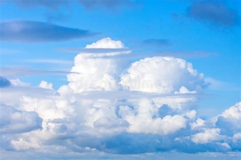 Powerful Cumulus Clouds in Unstable Stratification of the Troposphere, Weather with Short-term ...