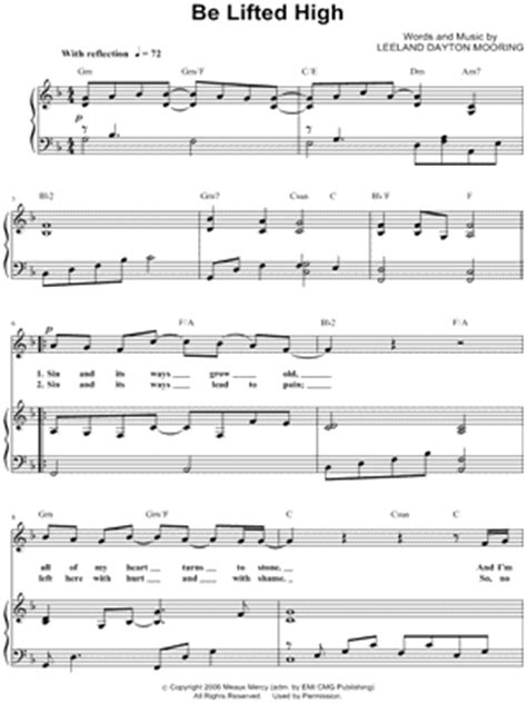 "Be Lifted High" Sheet Music - 1 Arrangement Available Instantly - Musicnotes