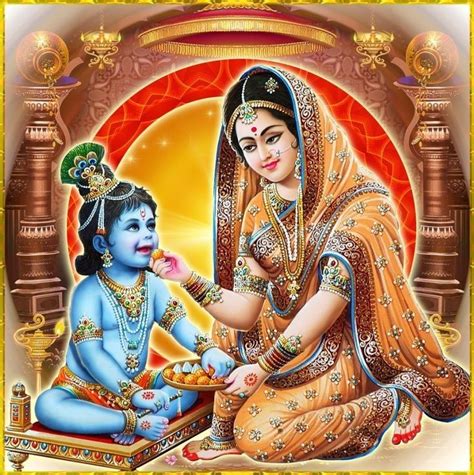 Mata yashoda with lord krishna – Artofit