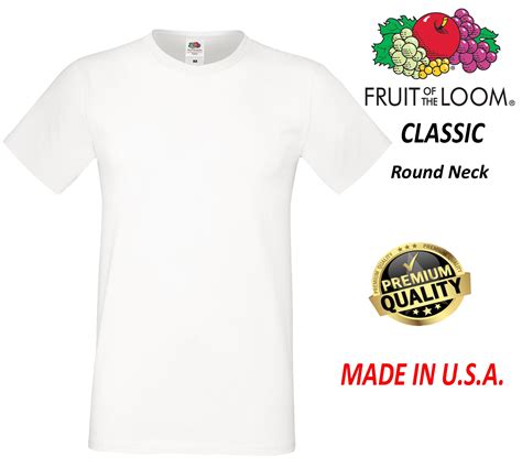 Original Fruit of the loom White Tshirt Classic | Lazada PH