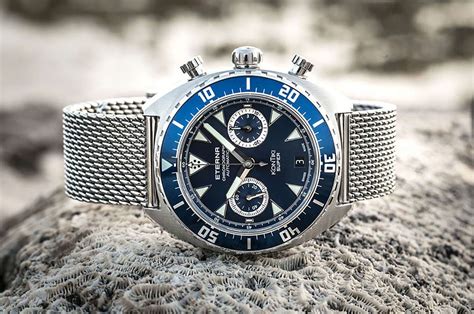 Eterna - Super KonTiki Chronograph "Blue" | Time and Watches | The ...