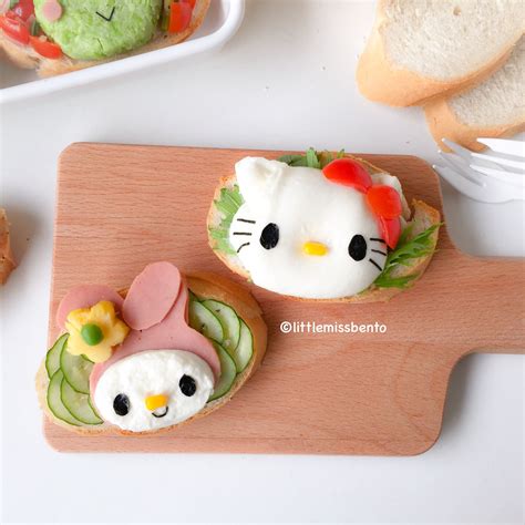 Sanrio Toast Foodart Bento - Little Miss Bento | Food art, Cute food, Bento