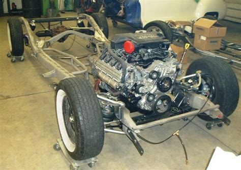 1950 Ford chassis swap