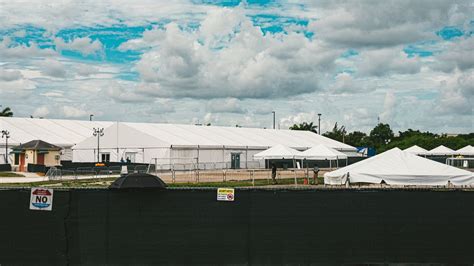 On the ground at Homestead's teenage migrant detention facility