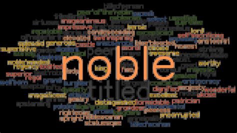 NOBLE: Synonyms and Related Words. What is Another Word for NOBLE? - GrammarTOP.com