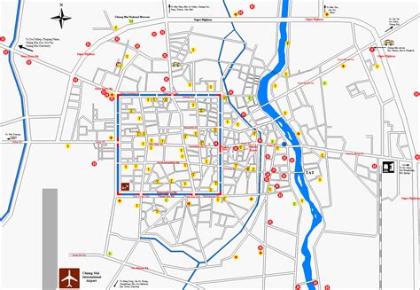 Map of Chiang Mai