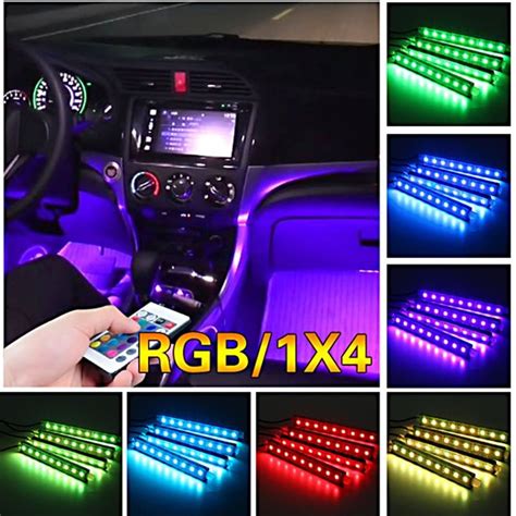 Car Interior Lights,Car Interior Atmosphere Neon Lights Strip for Car ...