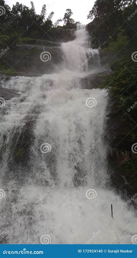 Image of Waterfalls at Munnar Kerala Stock Photo - Image of kanyakumeri, meets: 172924140