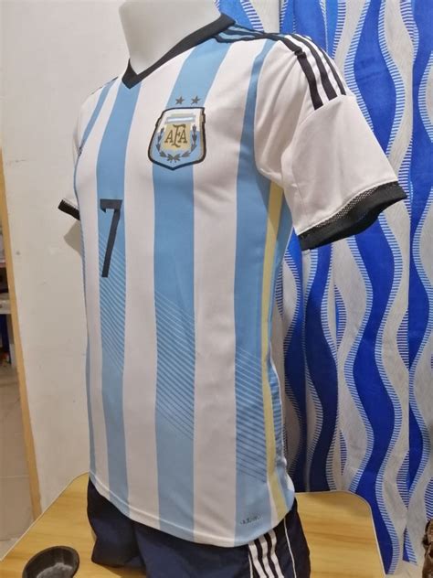 Adidas Argentina World Cup Football Soccer Jersey, Men's Fashion, Tops ...