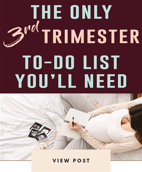 Third Trimester — Mama Never Clocks Out