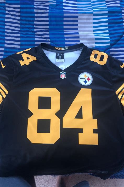 Antonio Brown Color rush Pittsburgh Steelers jersey. Barely worn great condition! | Pittsburgh ...