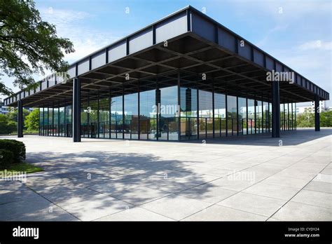 Neue Nationalgalerie,New National Gallery in Berlin designed by Stock ...