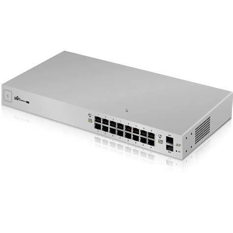 UBNT UniFi Switch US 16 150W 802.3af/at Managed PoE+ Gigabit Switch with SFP Unifi Switch-in ...