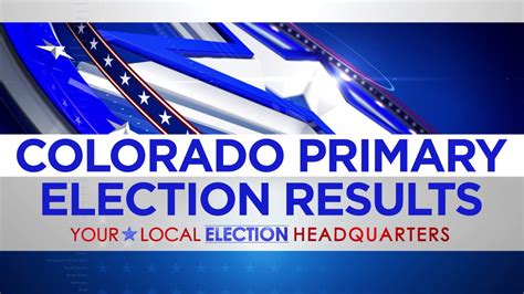 Colorado primary elections 2020: Full results, election map