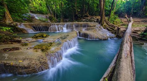 Erawan Waterfall, Kanchanaburi province, Thailand by Tetra on 500px.