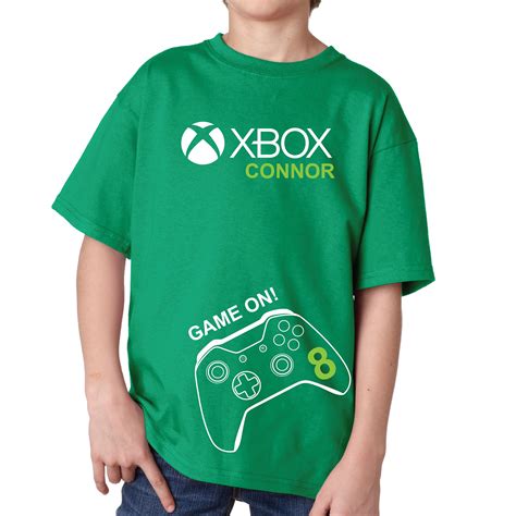 XBOX custom t-shirts by Valerialittlefunshop on Etsy (With images ...