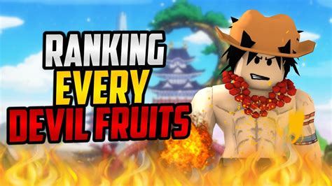 Ranking Devil Fruits Blox Fruits