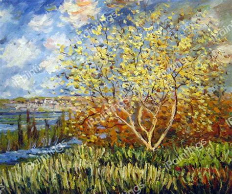 Spring Painting by Claude Monet Reproduction | iPaintings.com