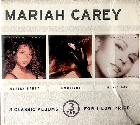 Mariah Carey - Mariah Carey / Emotions / Music Box | Releases | Discogs