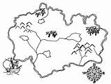 Treasure Map 15 Coloring Page  Free Printable Pages For Kids sketch template
