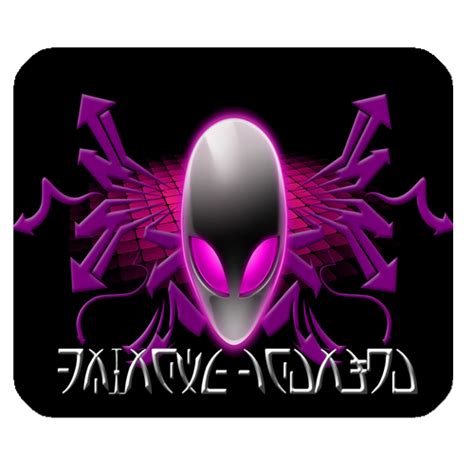 Mouse Pads Alienware Logo In Purple Design Computer Game Animation ...