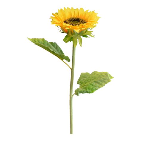 Nicola Spring Artificial Long Stem SunFlower Plant In Yellow - 66cm ...