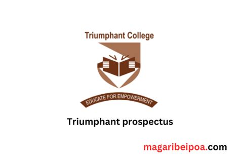 Triumphant college prospectus 2024 Download PDF - magaribeipoa