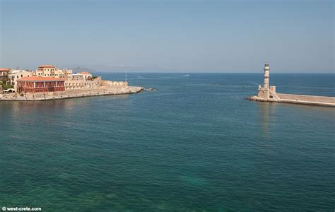 The lighthouse of Chania