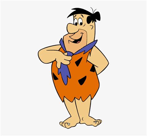 Cartoon Character Png - Fred Flintstone Transparent PNG - 397x675 - Free Download on NicePNG