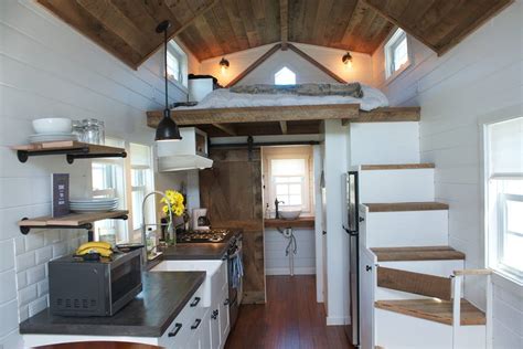 The Modern Farmhouse Tiny Home [ TINY HOUSE TOWN ]