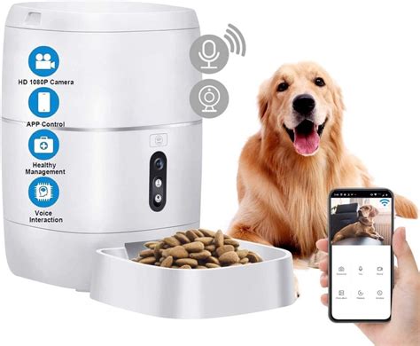 Camera WiFi Smart Feeder 6L Automatic Cat and dog Feeder | LaptrinhX / News