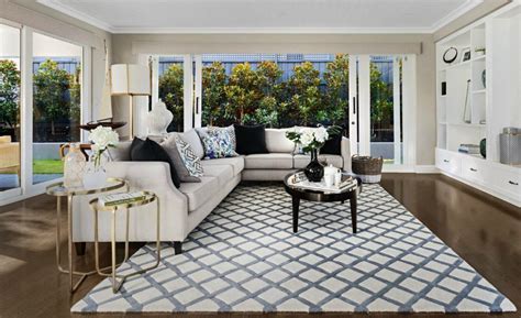 The New Way to do Hamptons: Room by Room | Hamptons style living room ...