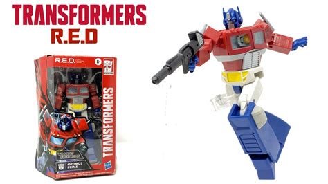 Transformers Generations Deluxe Action Figure RED Optimus Prime ...