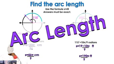 Arc Length Definition Math