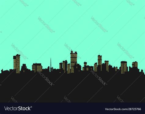 Cityscape background Royalty Free Vector Image