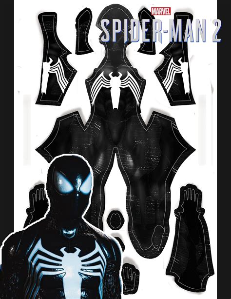 Insomniac Spider-man 2 Symbiote Pattern V1 - Etsy