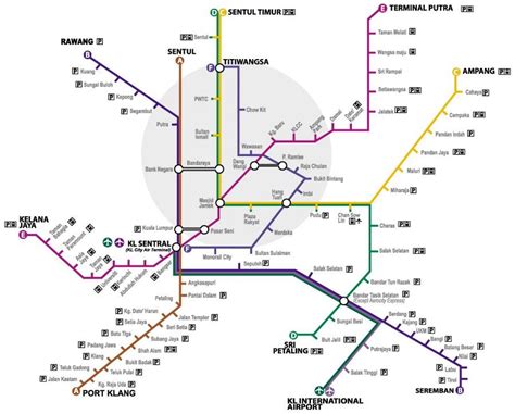 Lrt station route map malaysia - Putra lrt station map (Malaysia)