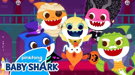 Ghost Baby Shark's Haunted House! | Baby Shark Halloween | Halloween ...