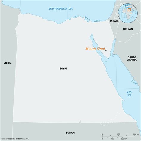 Mount Sinai | Map, Location, Height, & Facts | Britannica