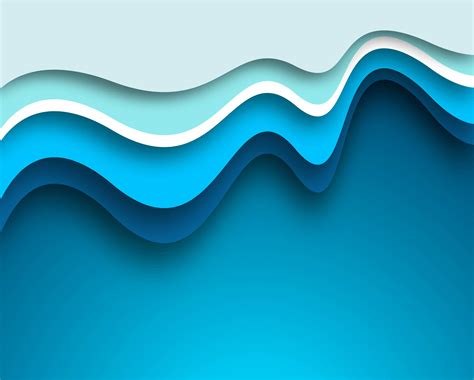 Beautiful creative blue wave background 235321 Vector Art at Vecteezy