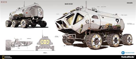 MARS - rover, Oscar Cafaro on ArtStation at https://www.artstation.com ...