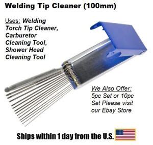 TIP CLEANER-100mm for OXYGEN/ACETYLENE for WELDING TIPS-Single Tool Unit | eBay