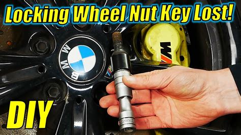 Locking Wheel Nut Key Lost BMW? - This is the BEST Solution - YouTube