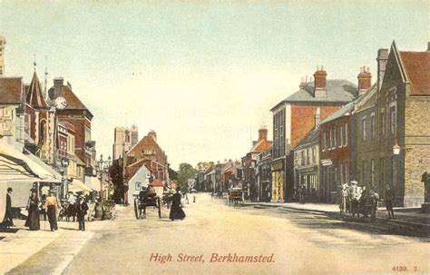 Place: Berkhamsted: Berkhamsted High Street (Hertfordshire Genealogy)