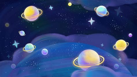 Free download Video Planet cartoon in space animation background ...