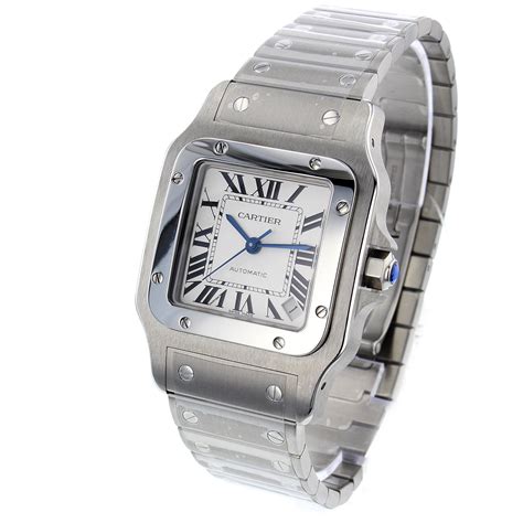 Cartier W20098D6 Santos Galbee Automatic XL Mens Watch Stainless Steel ...